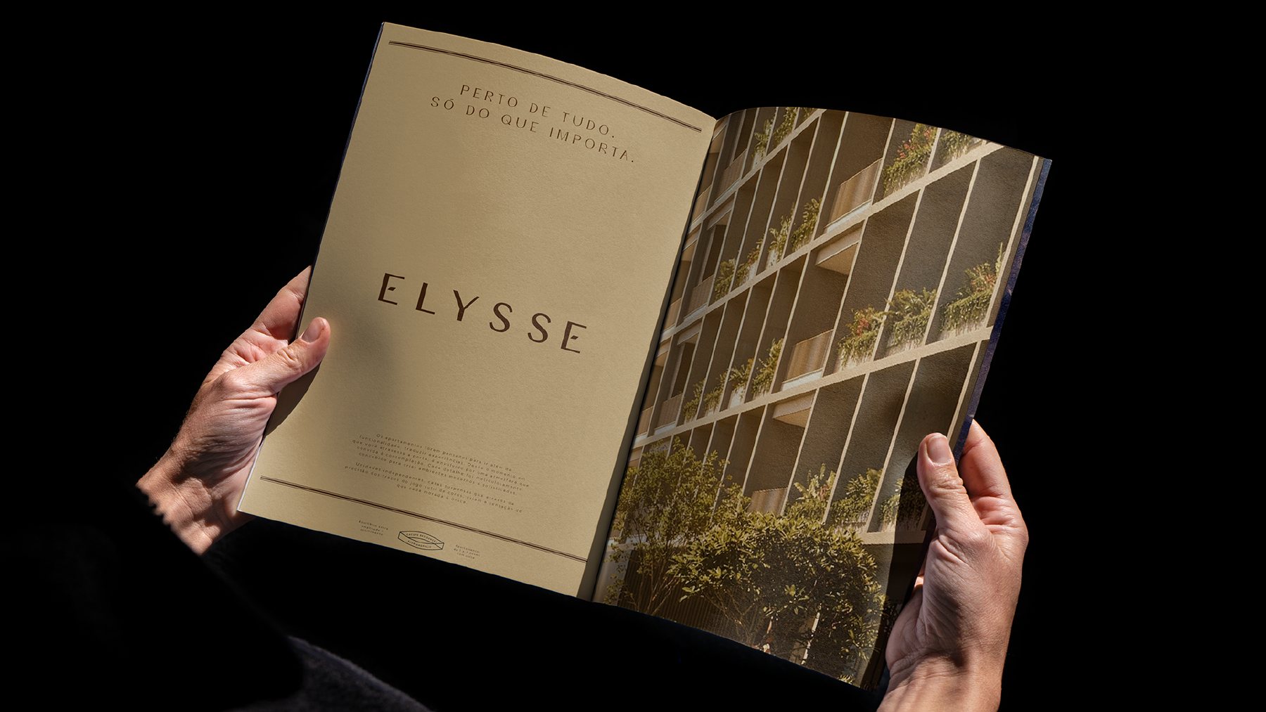 Mockup do book comercial Elysse