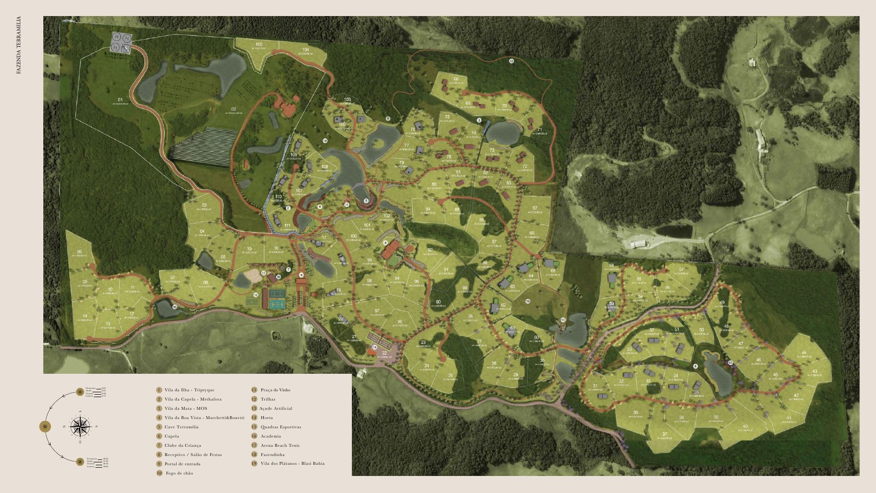 Masterplan da Fazenda Terramília